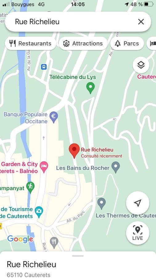 Appart 6 pers rénové en plein cœur de Cauterets Esterno foto