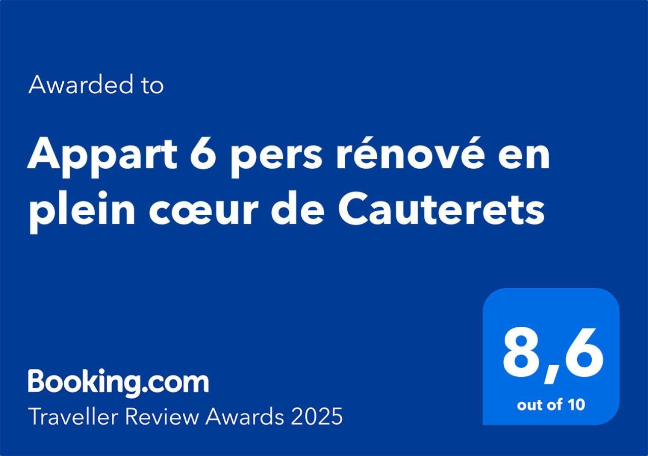 Appart 6 pers rénové en plein cœur de Cauterets Esterno foto